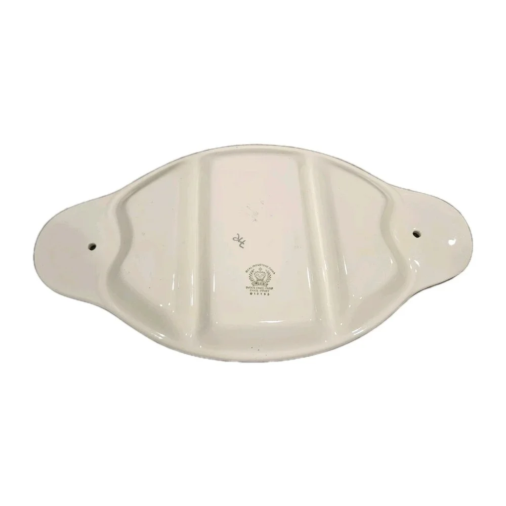 RARE Vintage Idezenware Charcuterie Appetizer‎ Cheese Meat Platter Plate